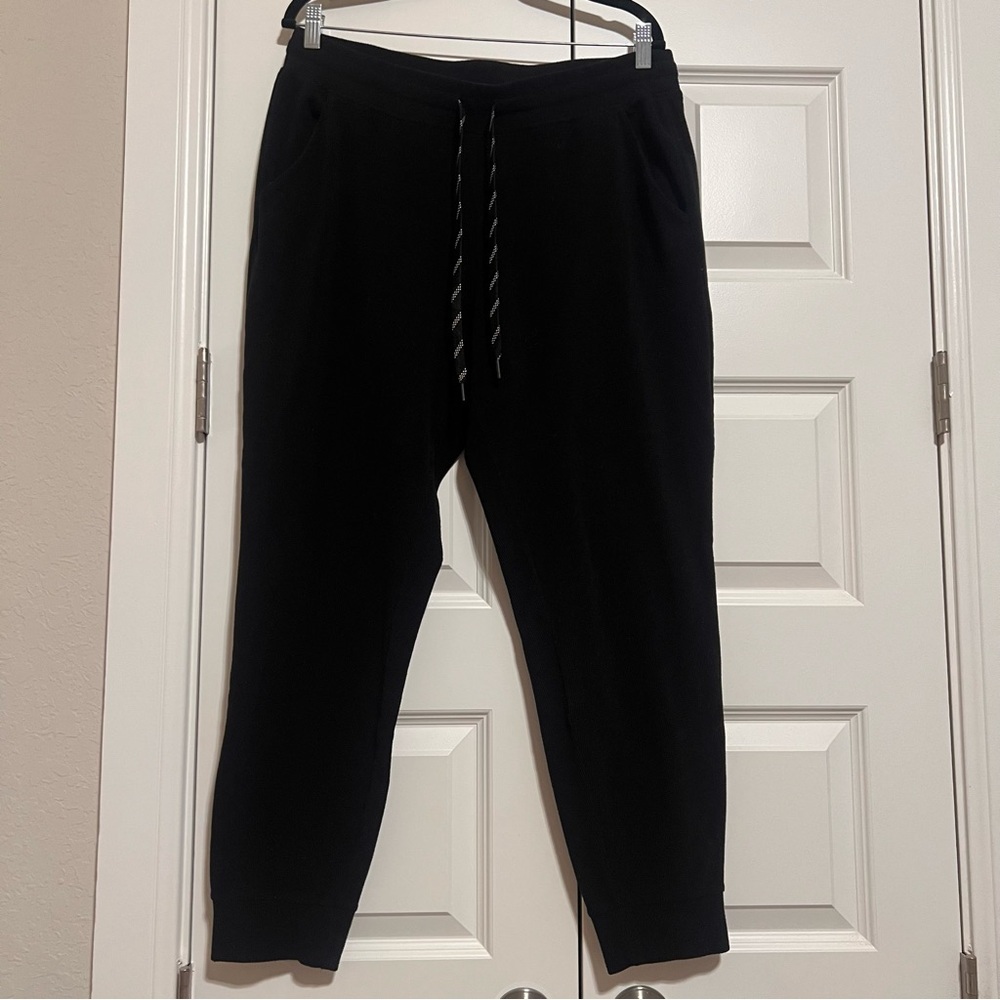 Marc New York Black Joggers with Drawstring